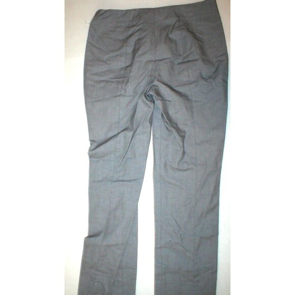 New 28 x 25 Womens Designer Prada Milano Pants 38 2 Crop Gray Black White Slacks - Picture 5 of 11